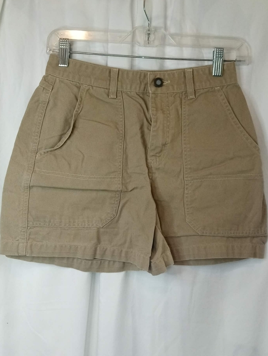 Patagonia Pants - Organic Cotton Patagonia Khaki Casual Shorts 4 Outdoor Hiking Pockets Fishing